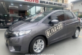 Fit Cinza 2015 - Honda - São Paulo cód.35549