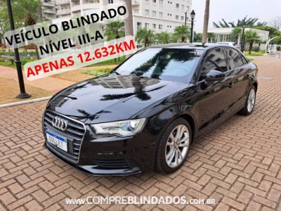 A3 - 4 Portas Preto 2015 - Audi - São Paulo cód.36204