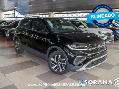 T-CROSS Preto 2025 - Volkswagen - São Paulo cód.36227