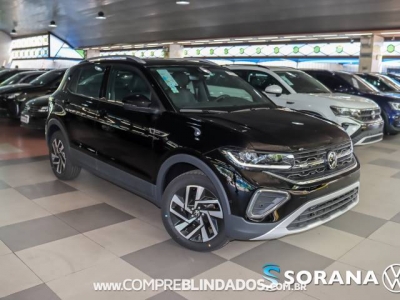 T-CROSS Preto 2025 - Volkswagen - São Paulo cód.36228